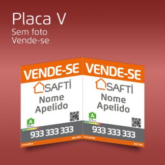 Placa V Vende