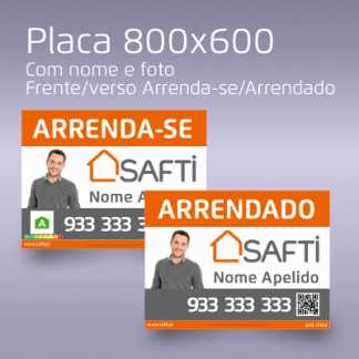 Arrenda-se arrendado com nome e foto