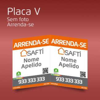 Placa V Arrenda-se