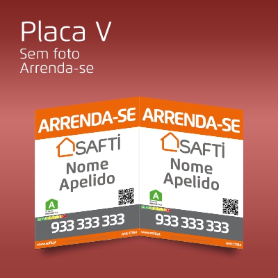 Placa V Arrenda-se